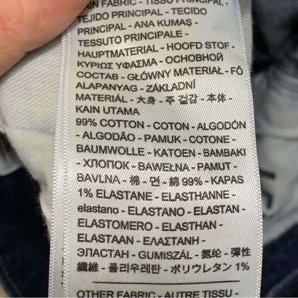 Anthro x Levi's Made and Crafted Stems Flare Dark Wash Jeans - Picture 10 of 10